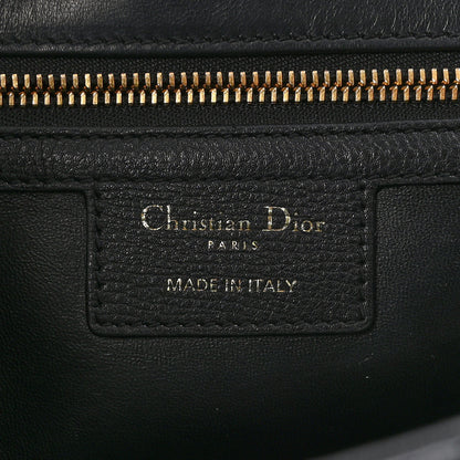 Christian Dior Calfskin Cannage Medium Caro Bag Black 6 of 11