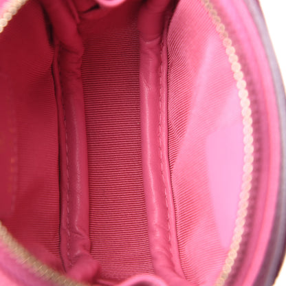 Chanel Caviar Quilted Zip Around Classic Coin Purse Pink 5 of 8