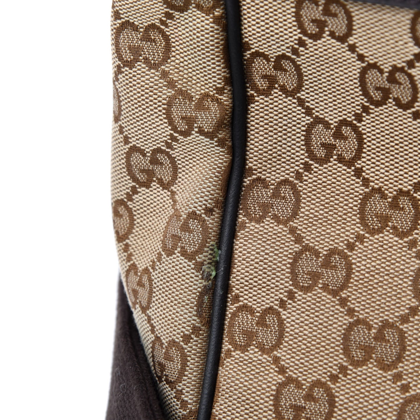 Monogram Dollar Calfskin Boston Duffle Bag Beige Ebony Testa di Moro Marrone Scuro