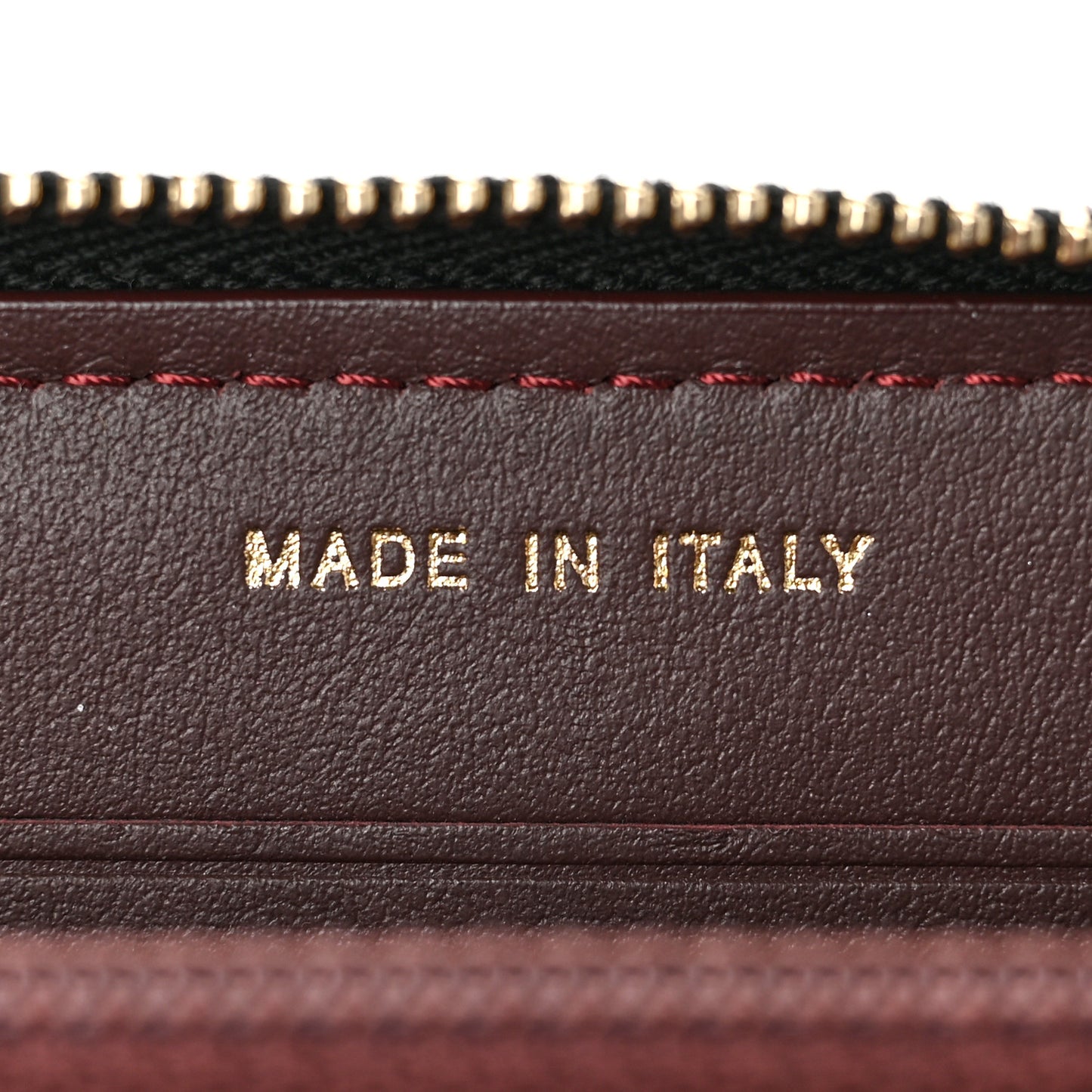 Aged Calfskin Quilted Small Lucky Charms 2.55 Reissue Zip Around Wallet Black