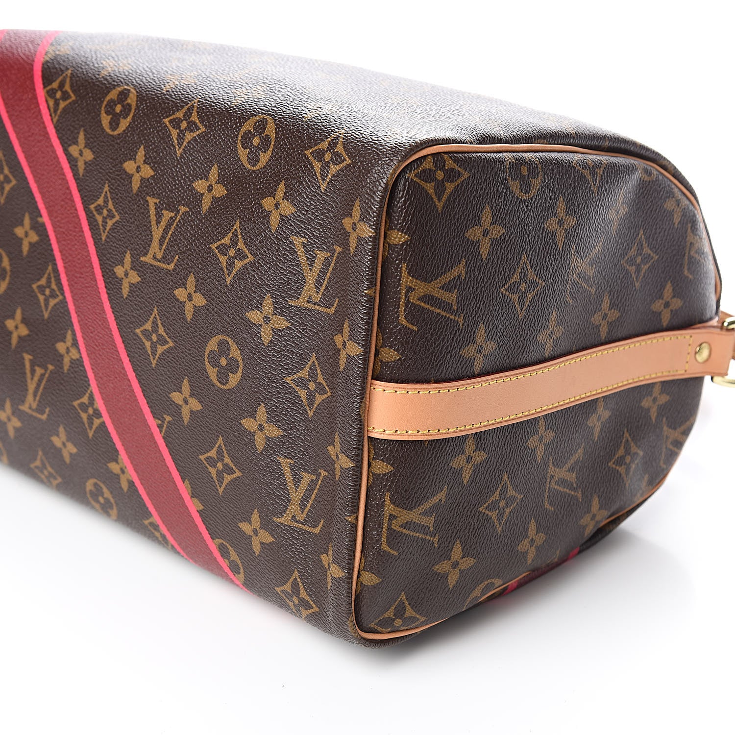 Louis Vuitton Monogram My LV Heritage Speedy Bandouliere 30 Bordeaux Fuchsia 10 of 11