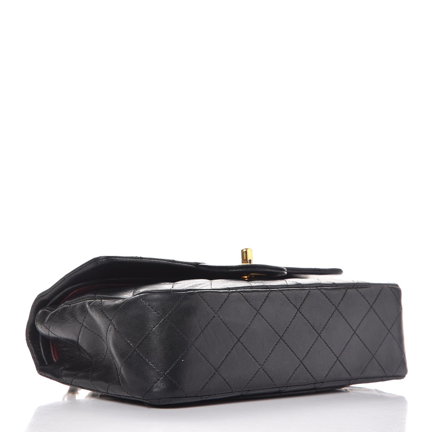 Chanel Lambskin Quilted Small Double Flap Black 5 of 12