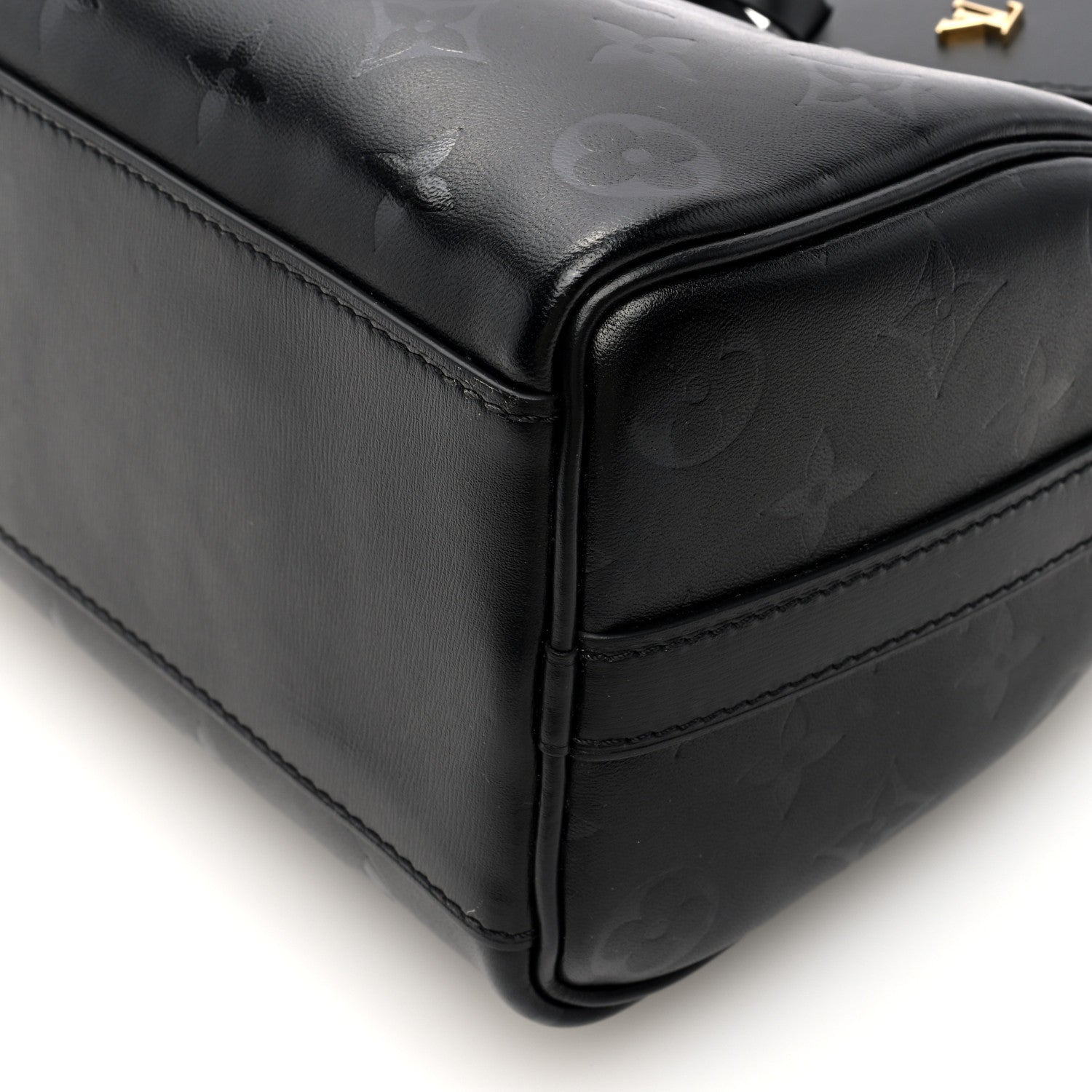 Louis Vuitton Monogram Ink Speedy BB Black 9 of 9