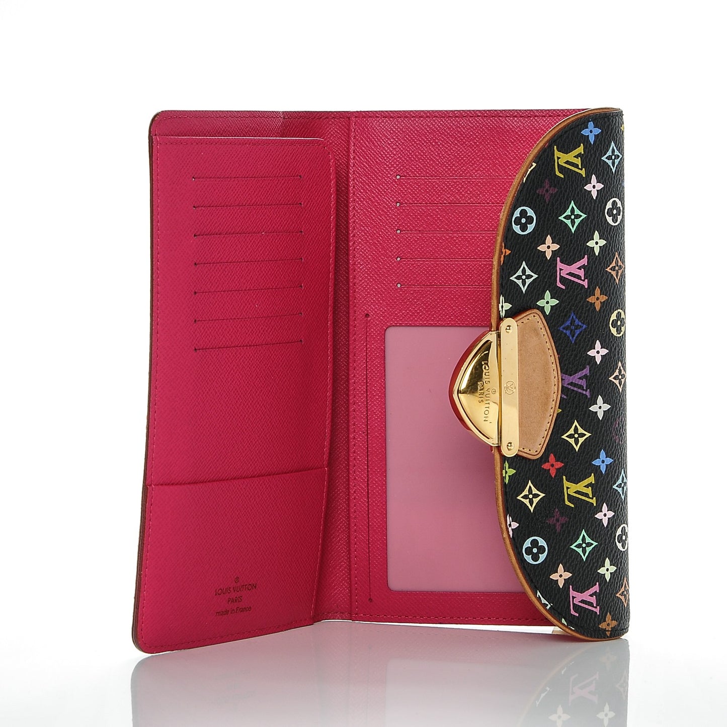 Monogram Multicolor Eugenie Wallet Black Grenade