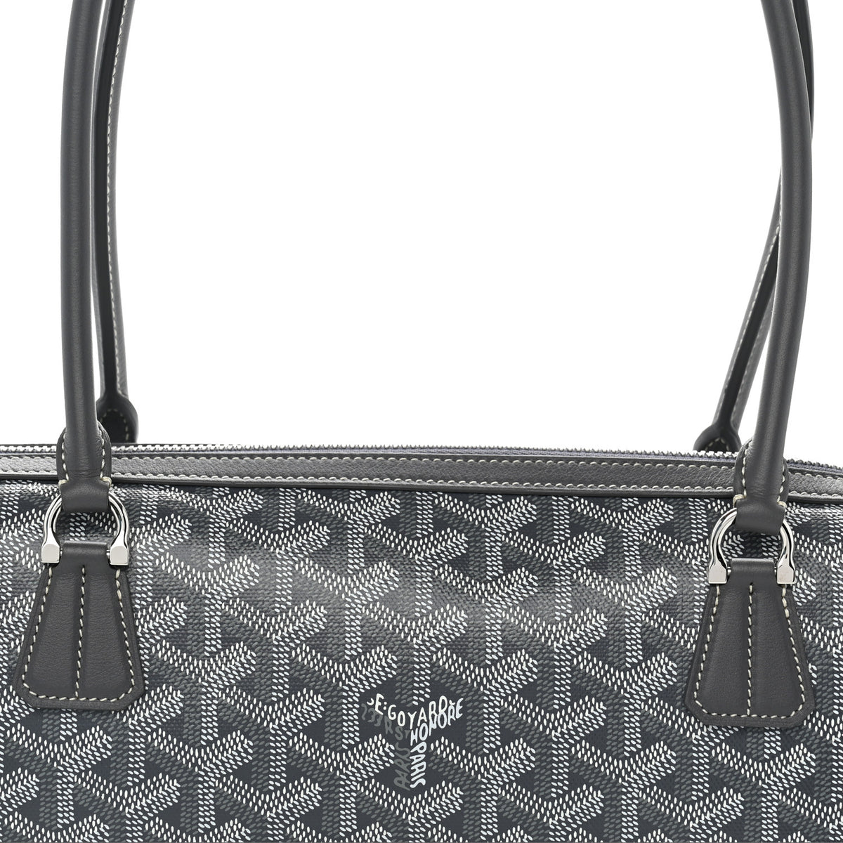 Goyard Goyardine Bonbonniere Bag Grey 7 of 9