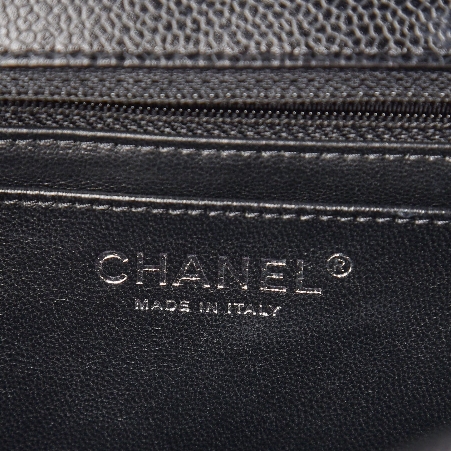 Caviar Quilted Jumbo Single Flap Black