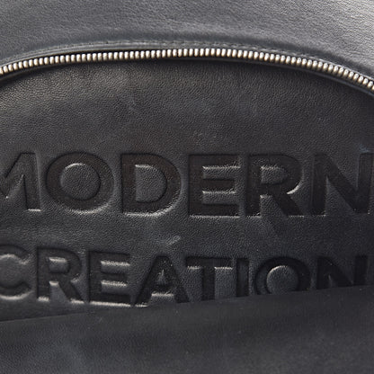 MCM Calfskin Polke Stud Rombi Mini Duchess Backpack White Black 11 of 11