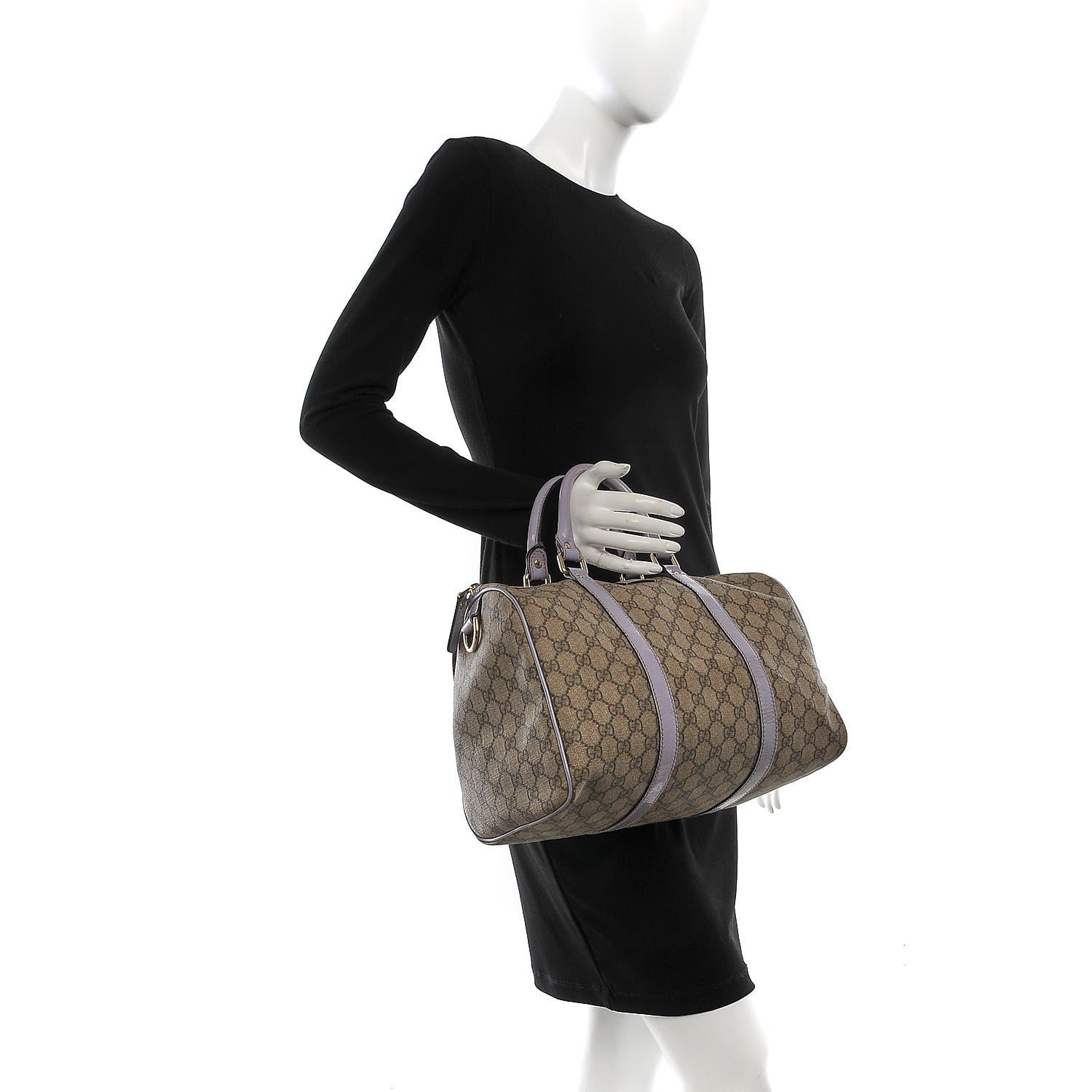 Gucci GG Plus Monogram Medium Joy Boston Lilac 2 of 21