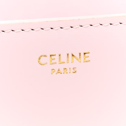 Celine Shiny Calfskin Triomphe Lilac 6 of 14