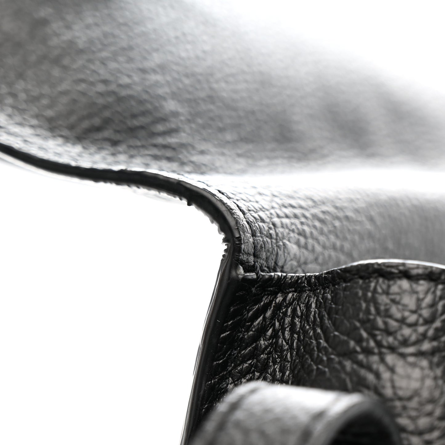 Calfskin Medium Marcie Round Crossbody Bag Black