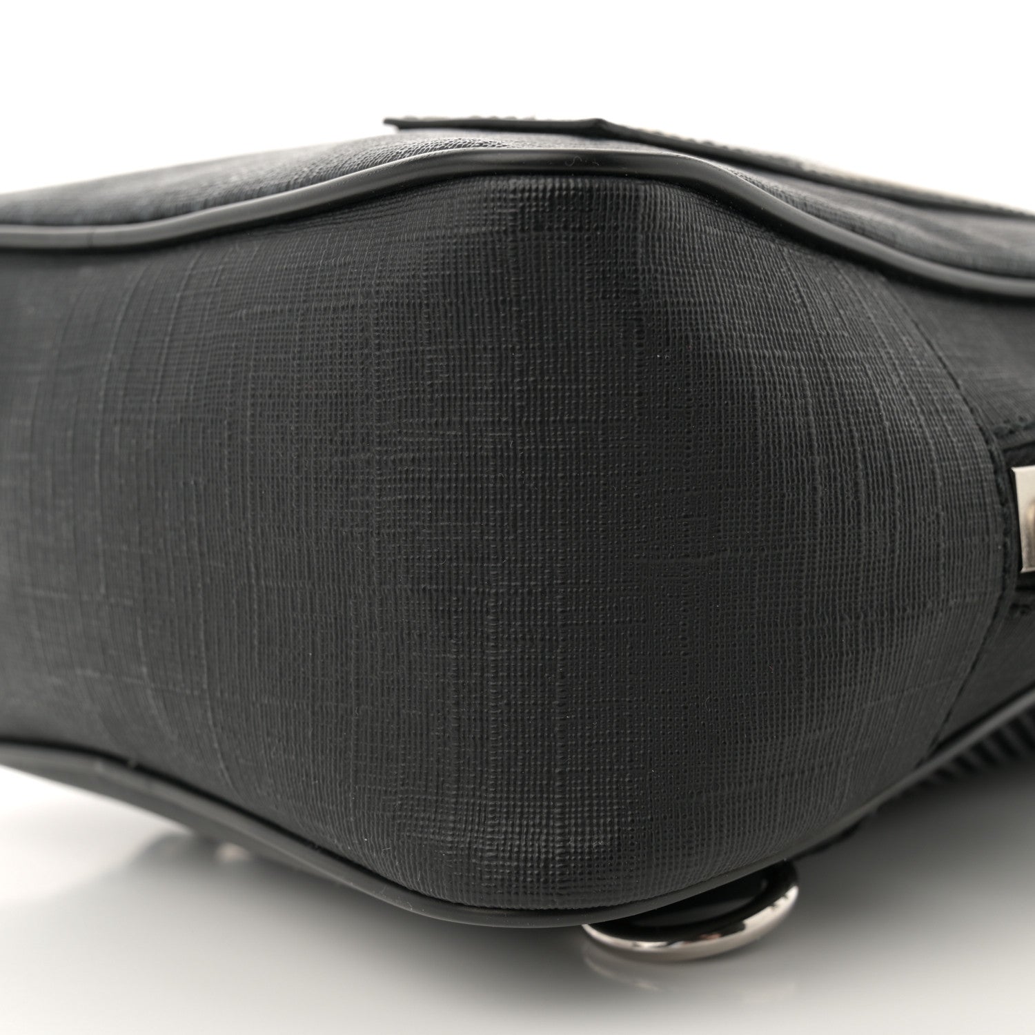 Gucci GG Supreme Monogram Web Belt Bag Black Grey 10 of 13