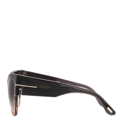 Tom Ford Anoushka Sunglasses TF371 Melange Grey Peach 3 of 7