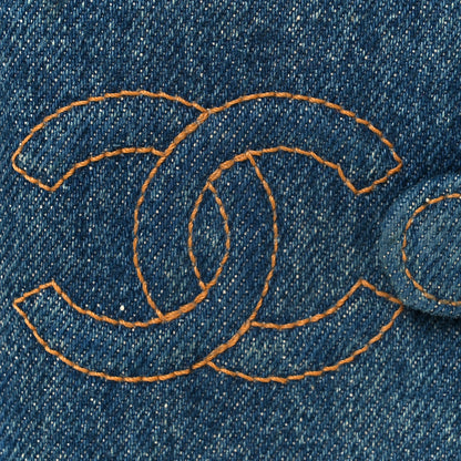 Chanel Denim CC Small Notebook Agenda Blue 9 of 9