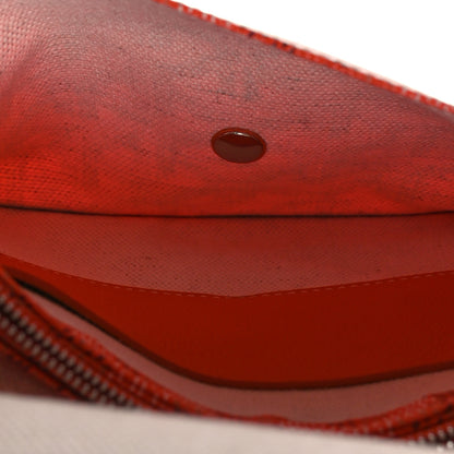 Goyard Goyardine Plumet Wallet Clutch Orange 5 of 10