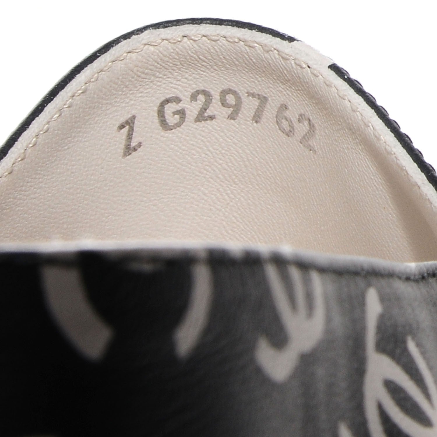 Chanel Lambskin Printed CC Espadrilles 38 Black White 8 of 8