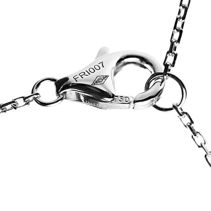 Cartier 18K White Gold Diamond .30ct 1895 Pendant Necklace 4 of 6