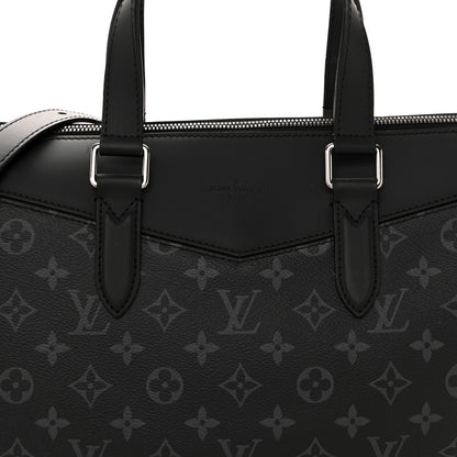 Louis Vuitton Monogram Eclipse Explorer Briefcase 8 of 14