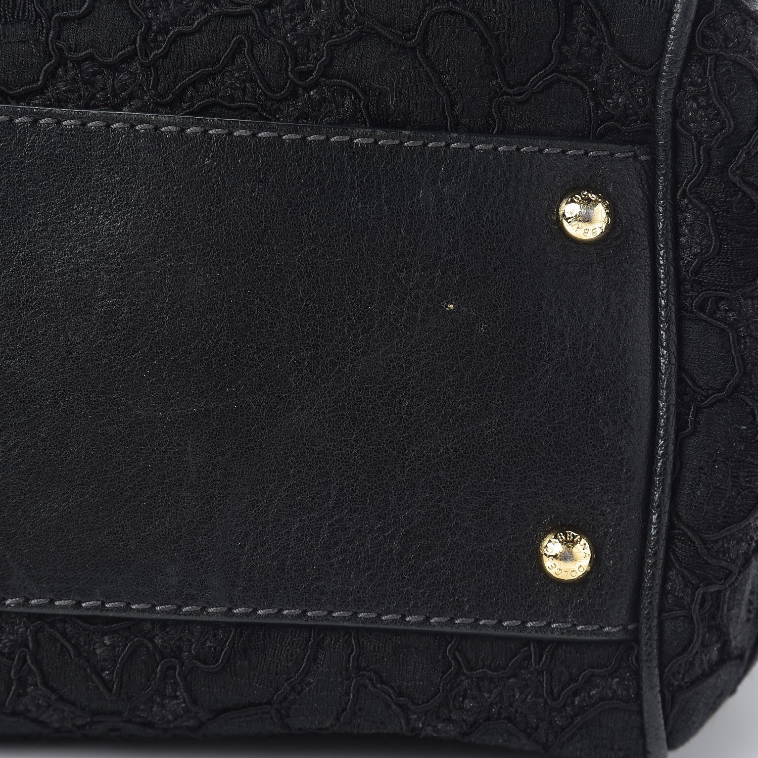 Dolce & Gabbana Calfskin Lace Large Miss Sicily Satchel Black 11 of 13