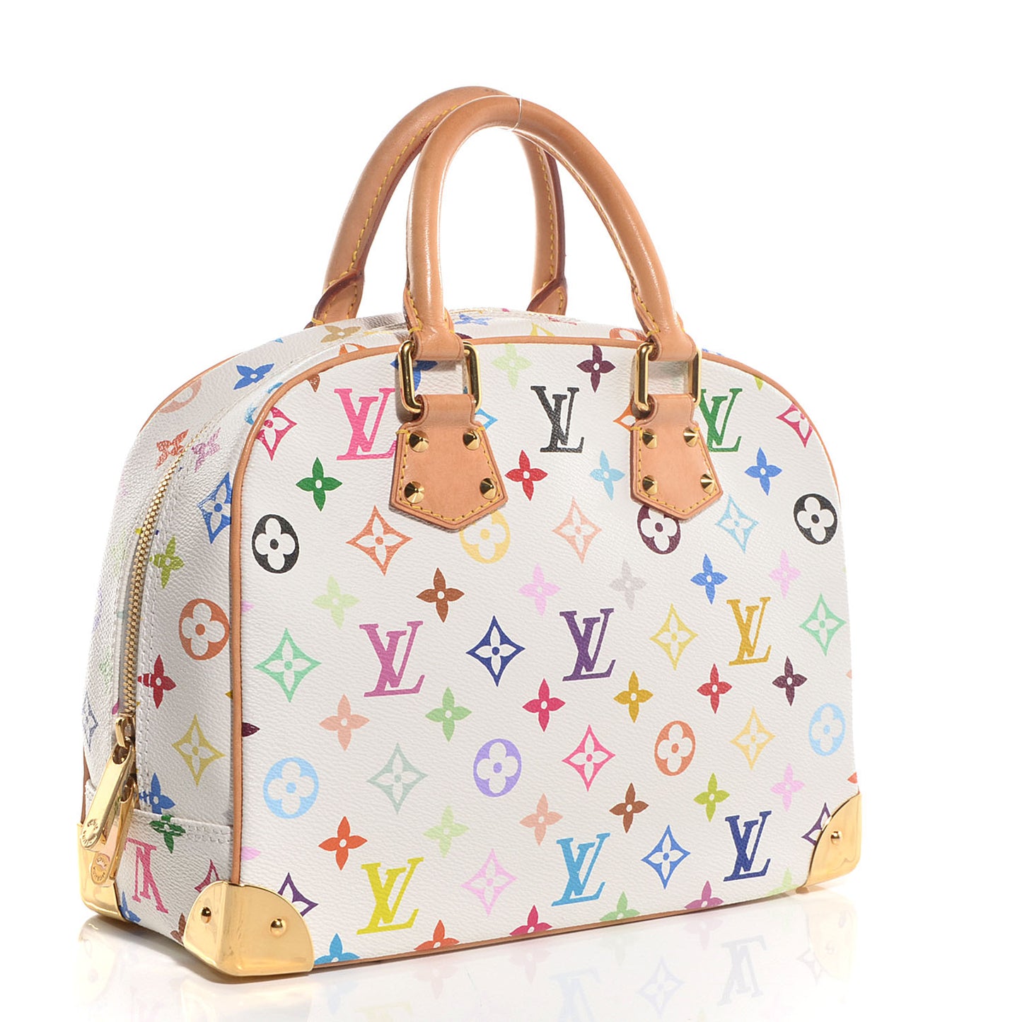 Monogram Multicolor Trouville White
