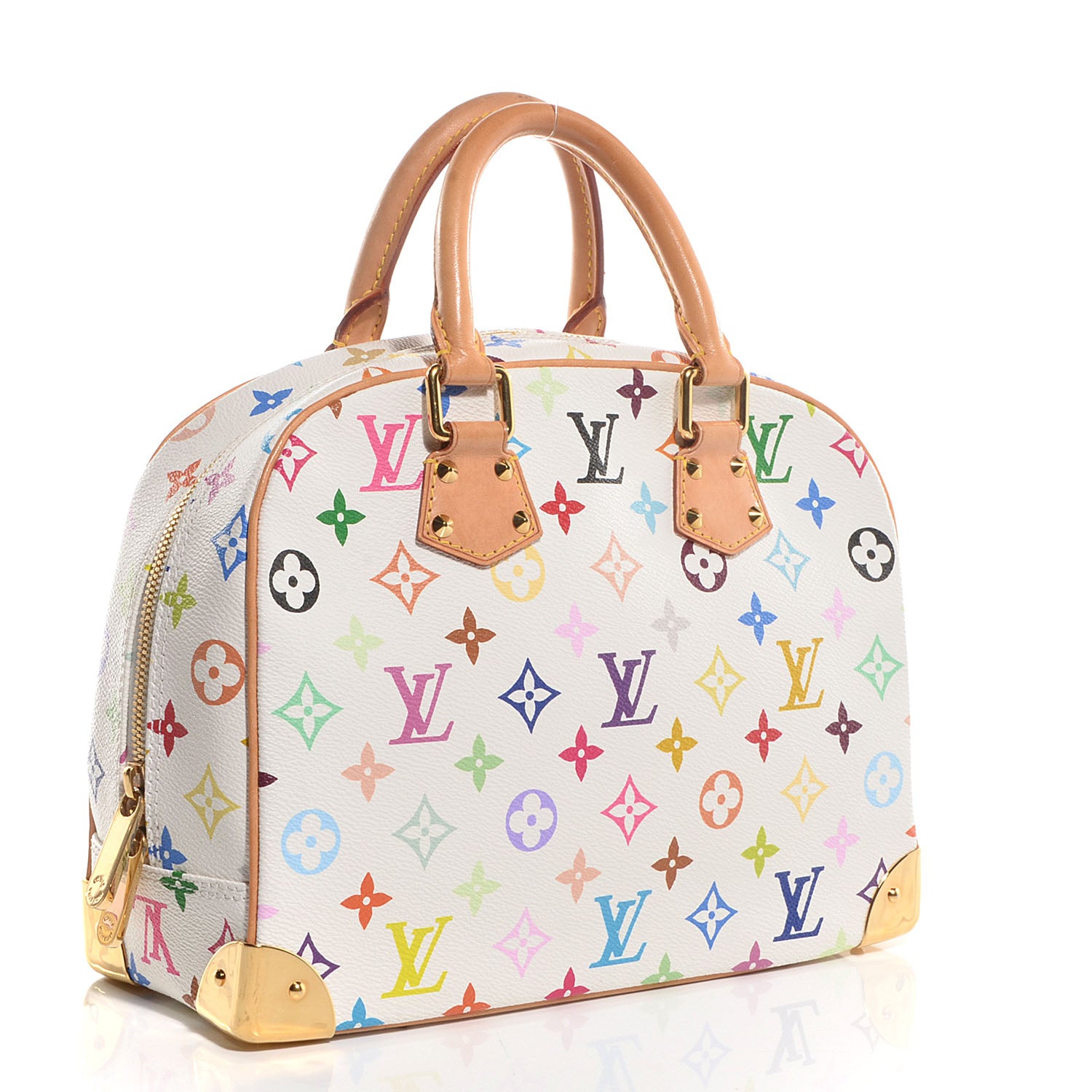 Louis Vuitton Monogram Multicolor Trouville White 3 of 7