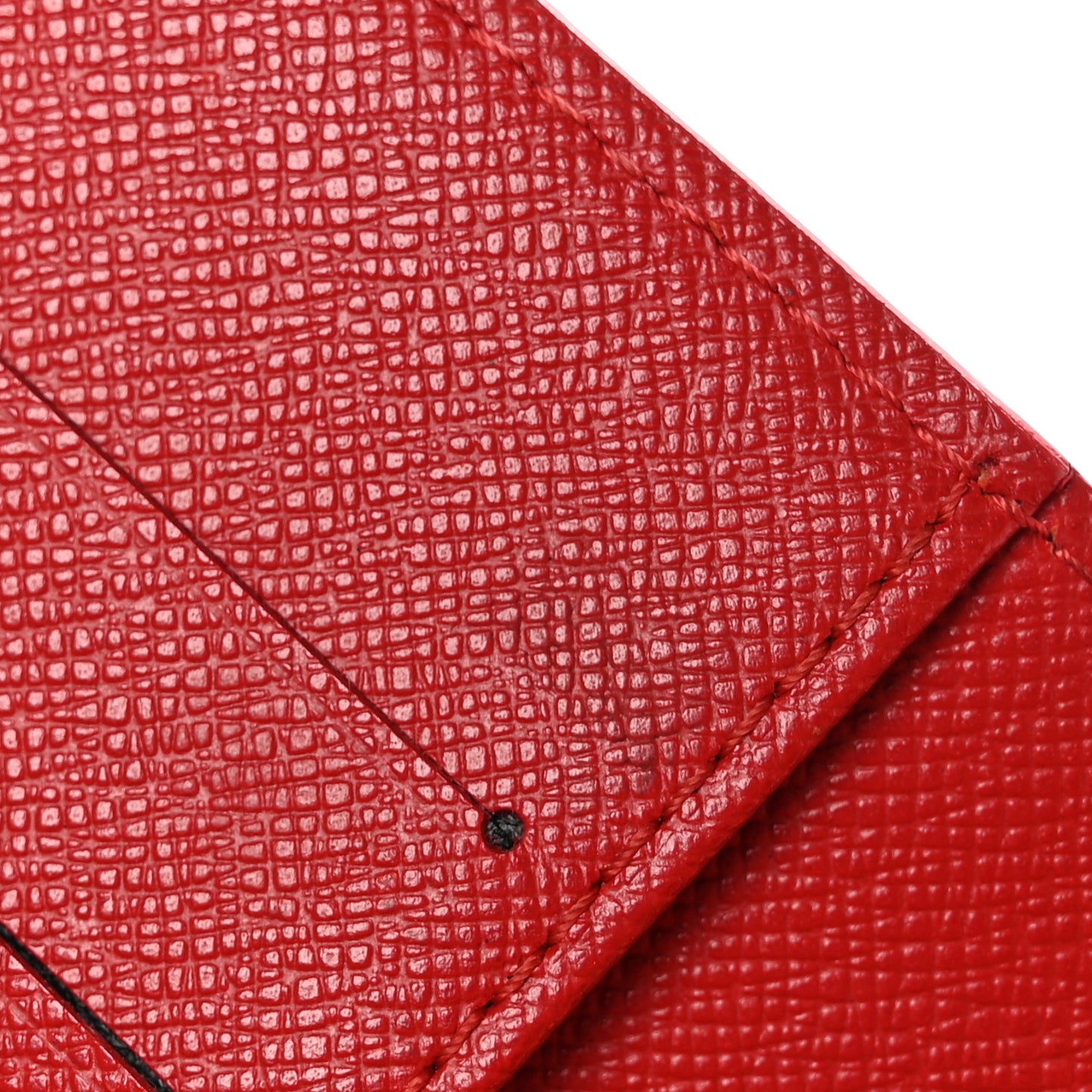 Epi Small Ring Agenda Cover Castillan Red