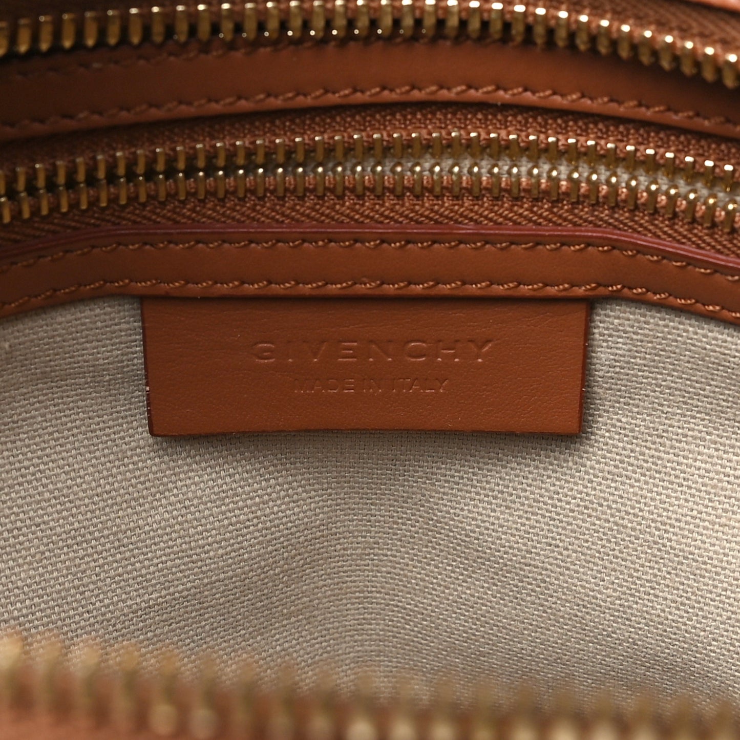 Calfskin Small Sway Cognac