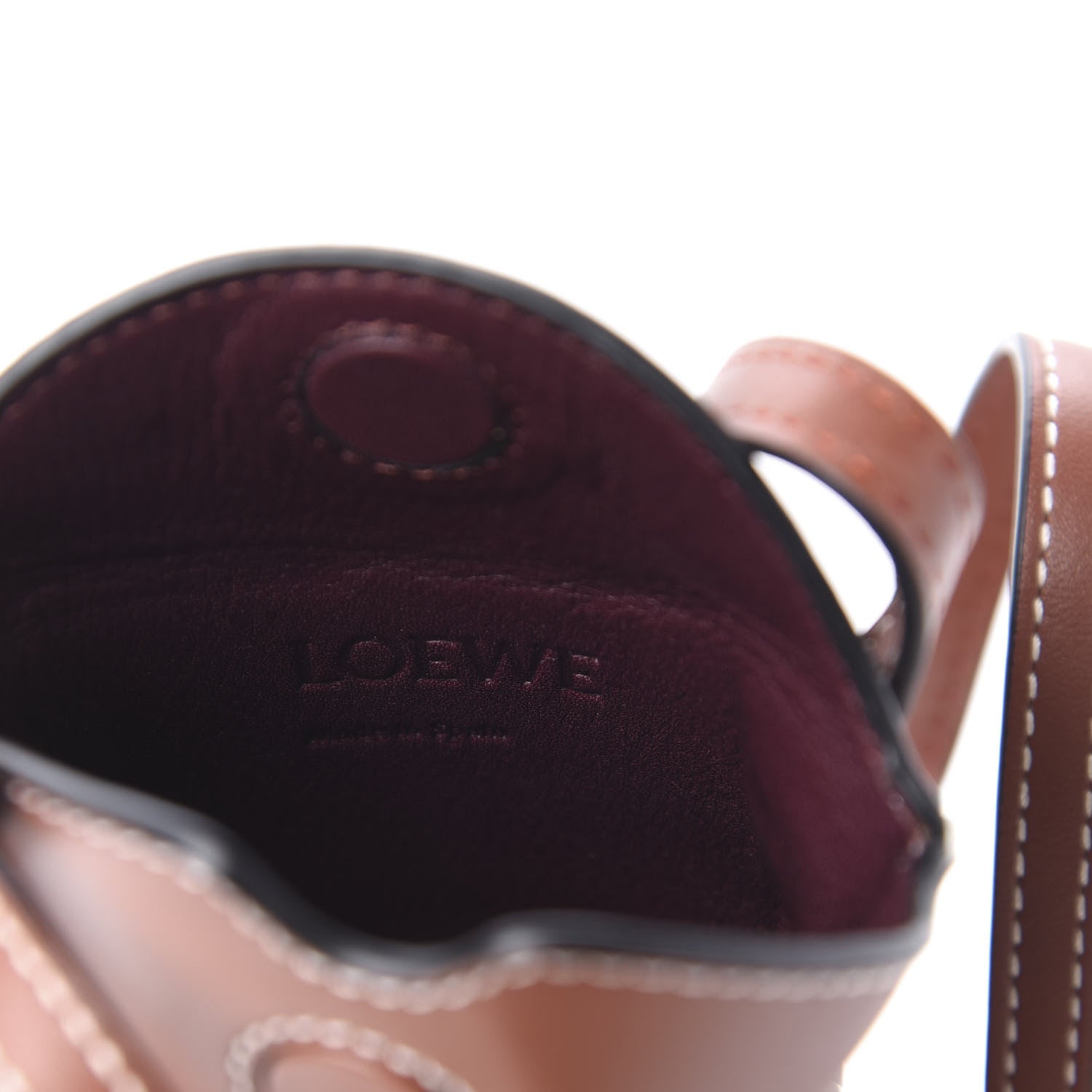 Loewe Smooth Calfskin Gate Pocket Rust 7 of 8