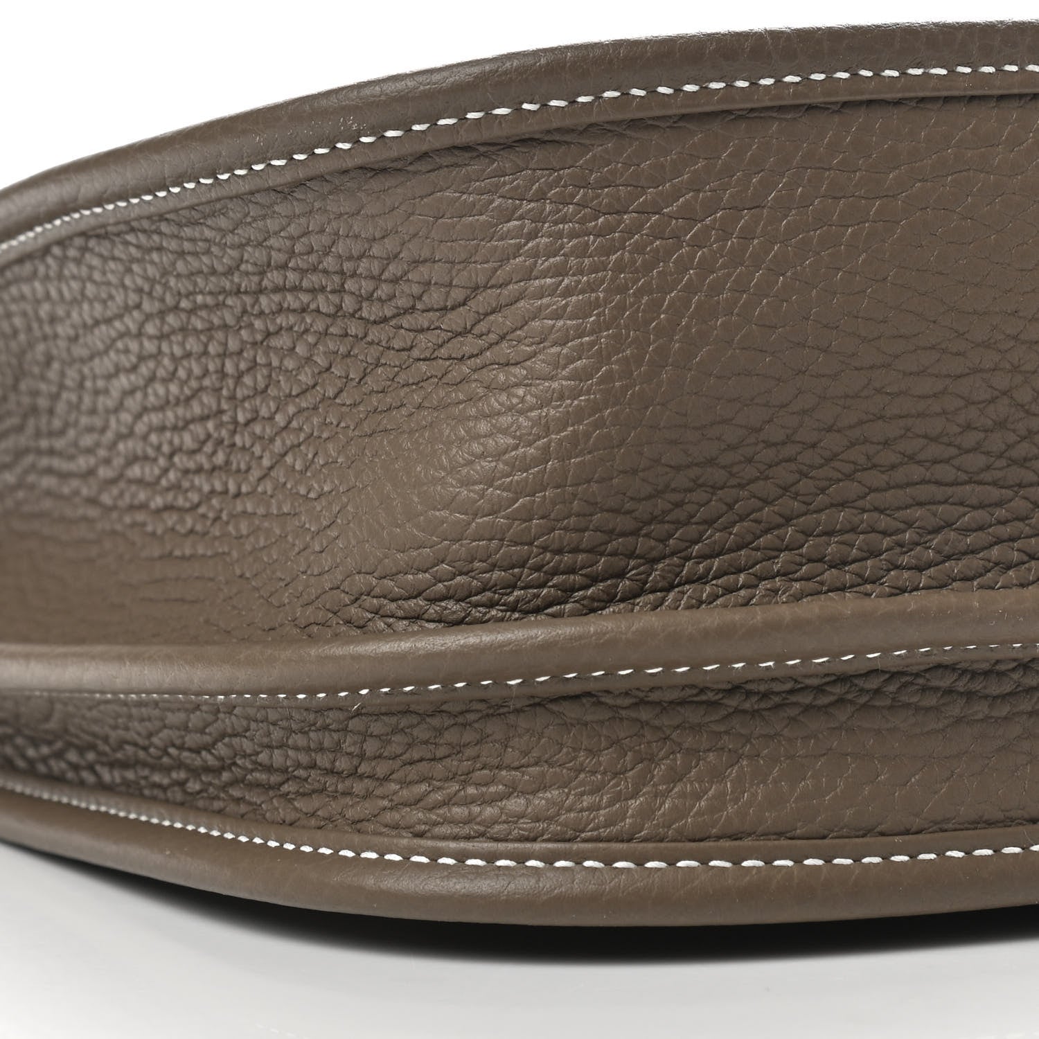 Hermes Taurillon Clemence Evelyne III PM Etoupe 8 of 9