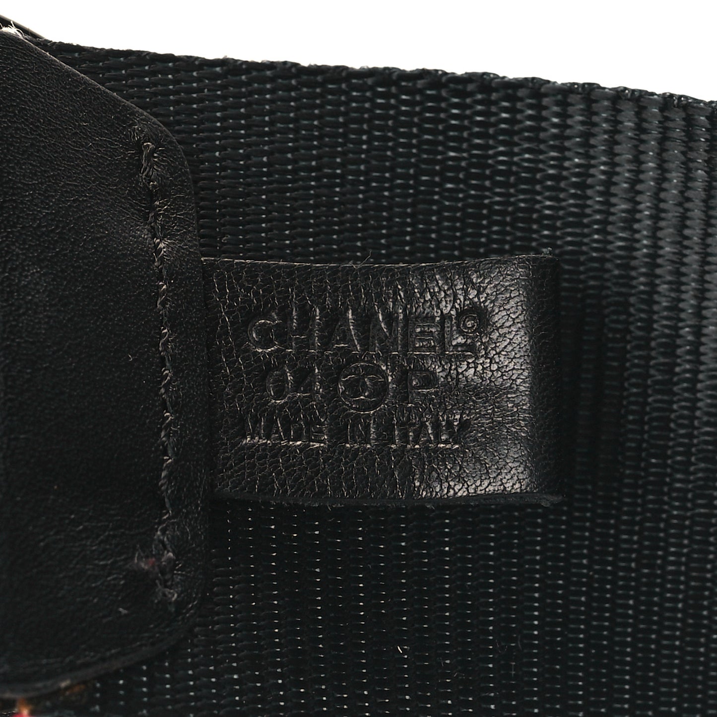 Canvas CC Logo Record Belt 70 28 70 28 Black Red