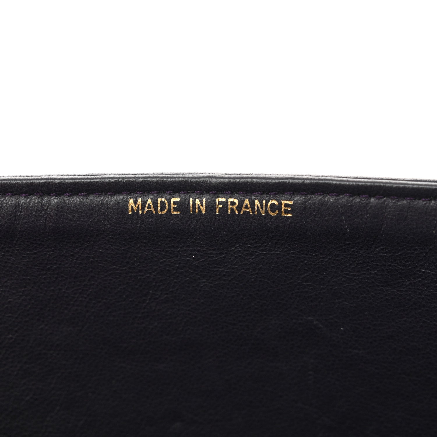 Chanel Lambskin Chevron Quilted Small Double Flap Purple 7 of 14