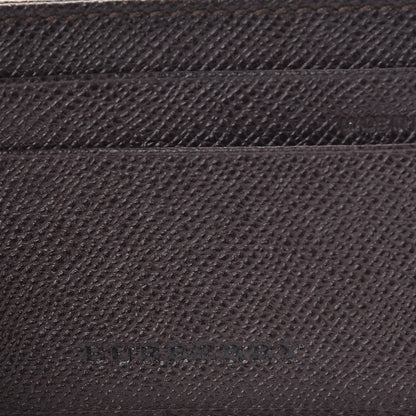 Burberry Grained Calfskin Credit Card Case Ebony 6 of 7