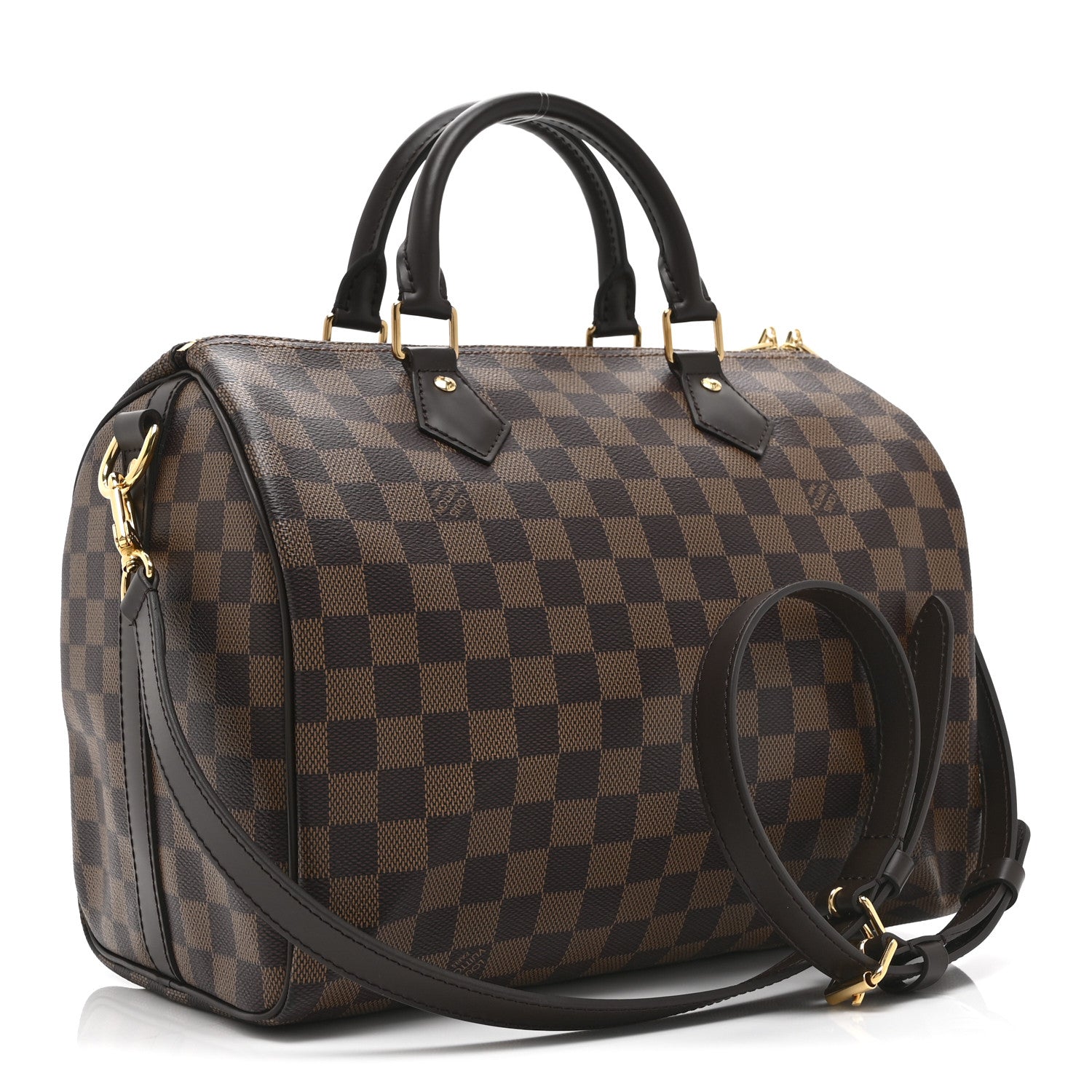 Louis Vuitton Damier Ebene Speedy Bandouliere 30 3 of 9