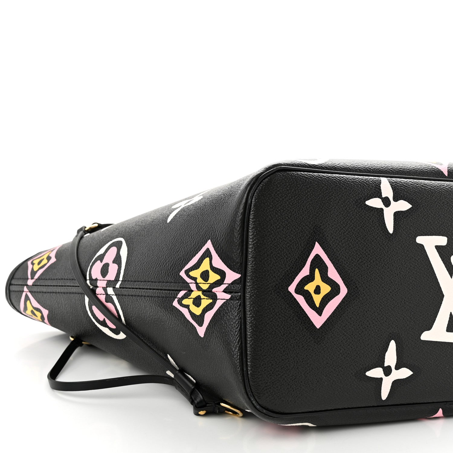 Louis Vuitton Monogram Giant Wild at Heart Neverfull MM Black 8 of 9
