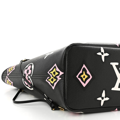 Louis Vuitton Monogram Giant Wild at Heart Neverfull MM Black 8 of 9