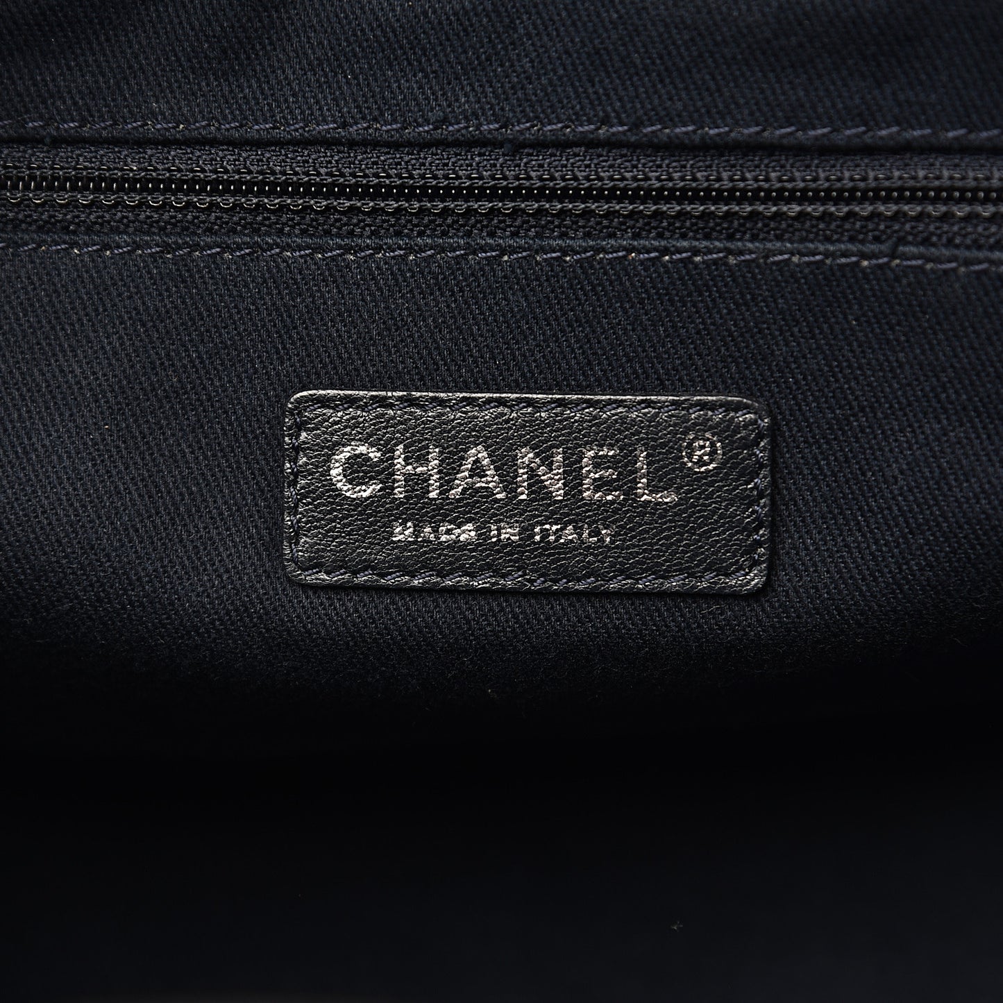 Denim Deauville Bowling Bag Dark Blue