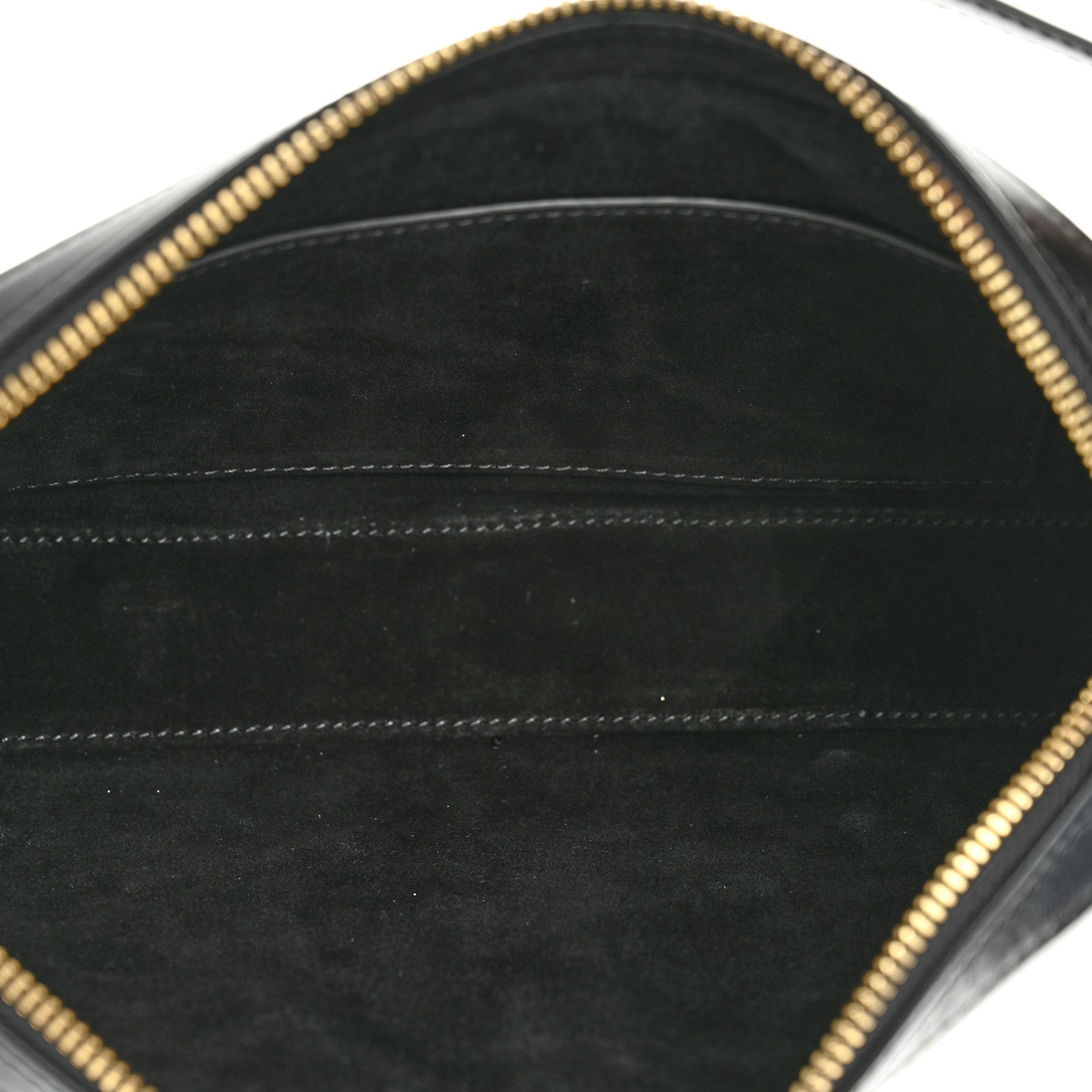 Celine Smooth Calfskin Cuir Triomphe Camera Shoulder Bag Black 5 of 8