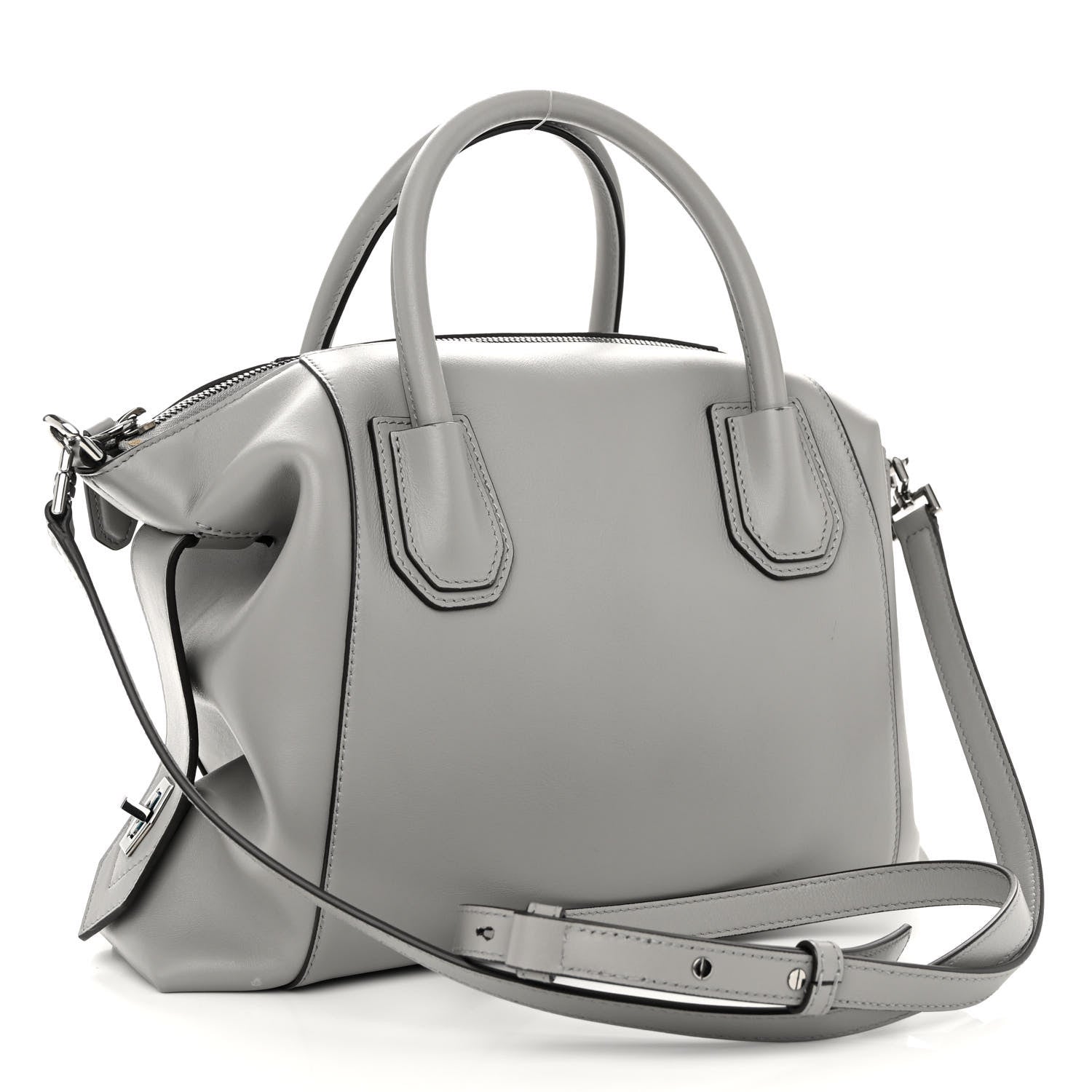 Givenchy Calfskin Small Soft Antigona Pearl Grey 3 of 11