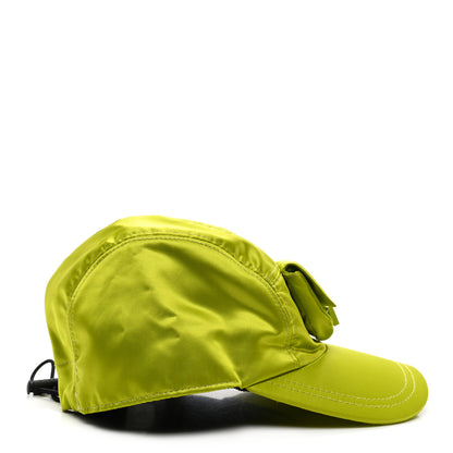 Fendi Nylon Cotton Baguette Pocket Baseball Hat Wasabi 5 of 9