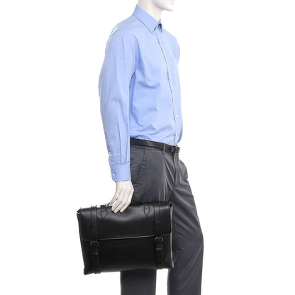 Mulberry Calfskin Somerton Briefcase Black 2 of 8