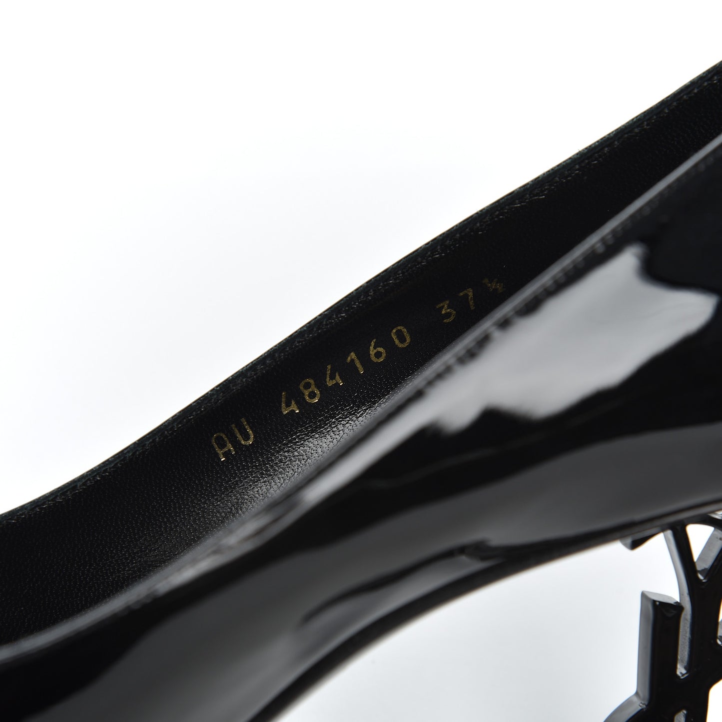 Patent Opyum 85 Pumps 37.5 Black