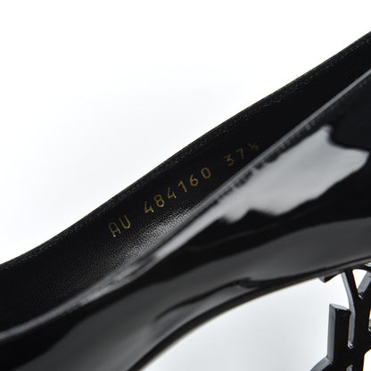 Saint Laurent Patent Opyum 85 Pumps 37.5 Black 8 of 12