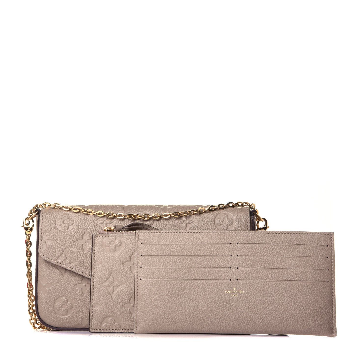 Empreinte Pochette Felicie Chain Wallet Tourterelle