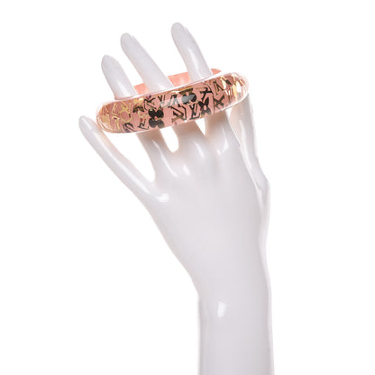 Louis Vuitton Resin Swarovski Medium Inclusion Bracelet GM Rose 2 of 3