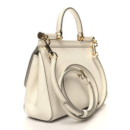 Dolce & Gabbana Dauphine Small Miss Sicily Satchel White 4 of 10