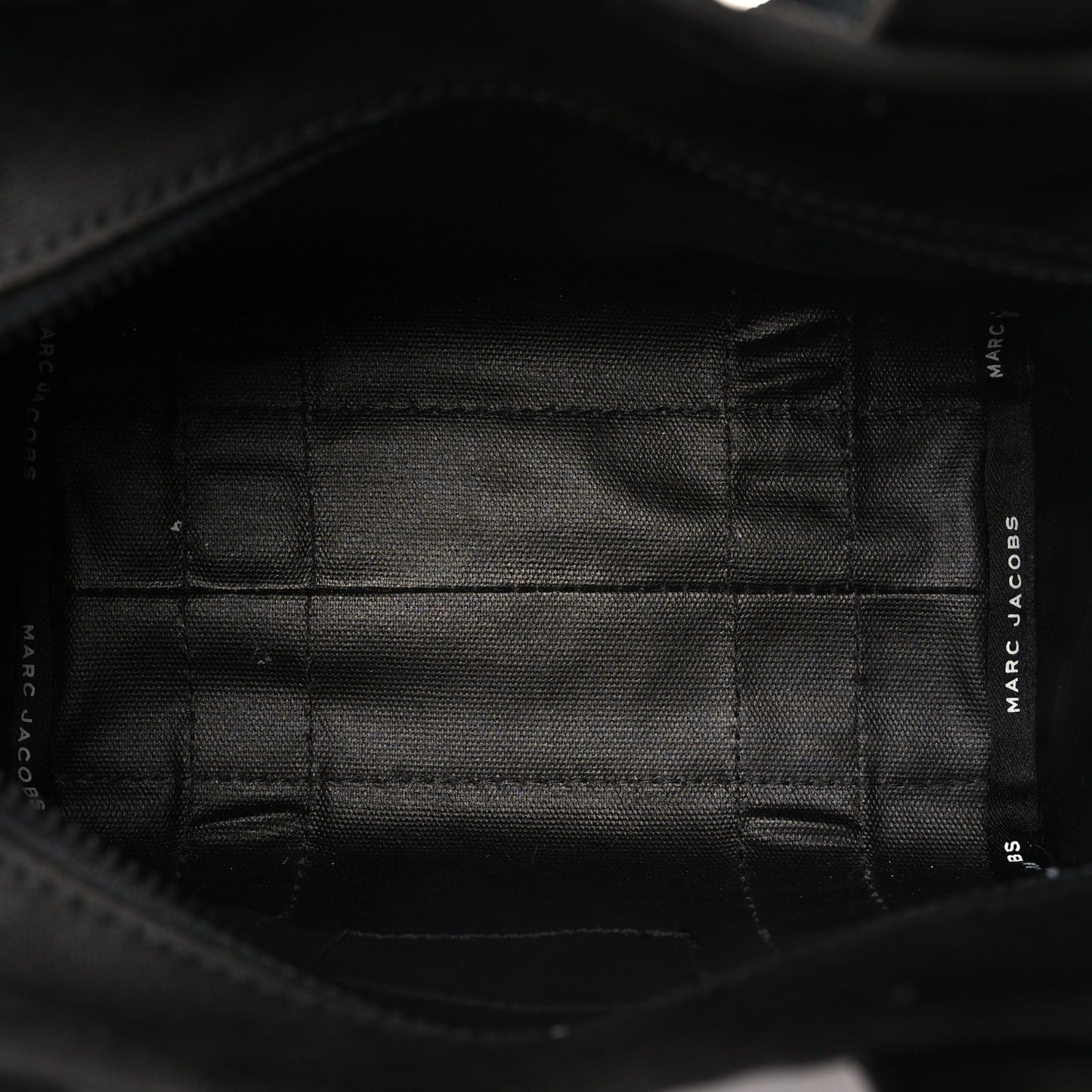 Cotton Canvas Small The Traveler Tote Bag Black
