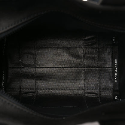Marc Jacobs Cotton Canvas Small The Traveler Tote Bag Black 5 of 10