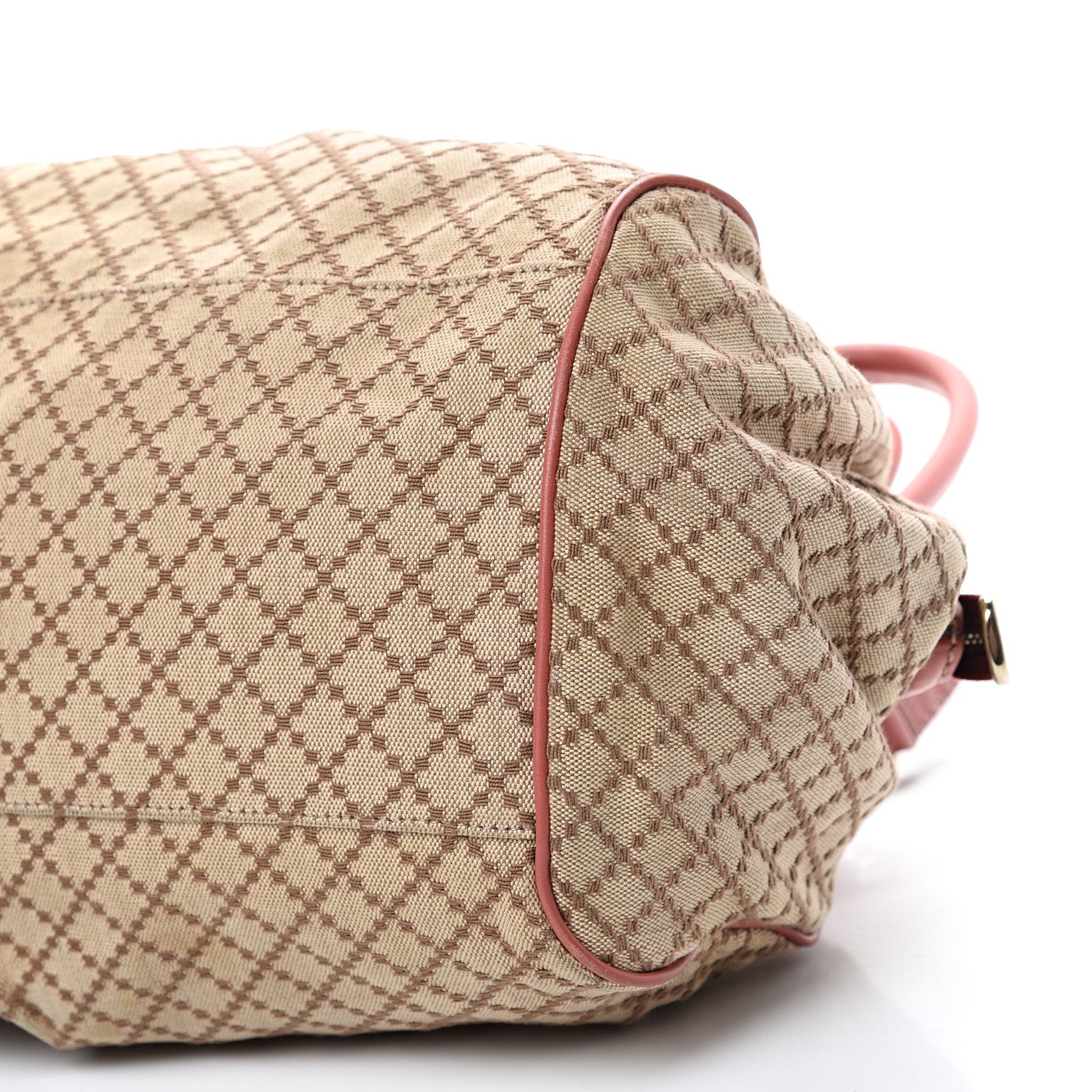 Gucci Diamante Medium Sukey Boston Interlocking G Charm Bag Pink 9 of 17