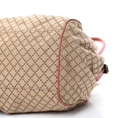 Gucci Diamante Medium Sukey Boston Interlocking G Charm Bag Pink 9 of 17