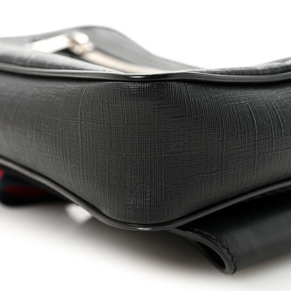 Gucci Soft GG Supreme Monogram Web Belt Bag Black Grey 10 of 12