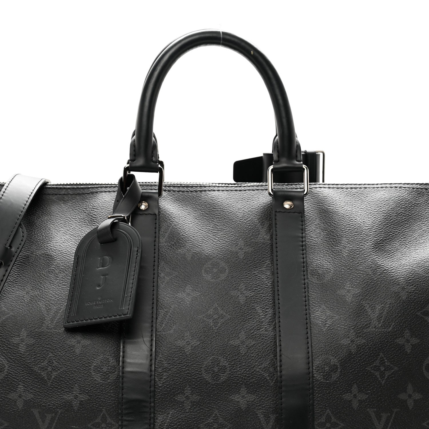 Louis Vuitton Monogram Eclipse Keepall Bandouliere 45 4 of 11